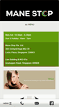 Mobile Screenshot of manestop.com.sg
